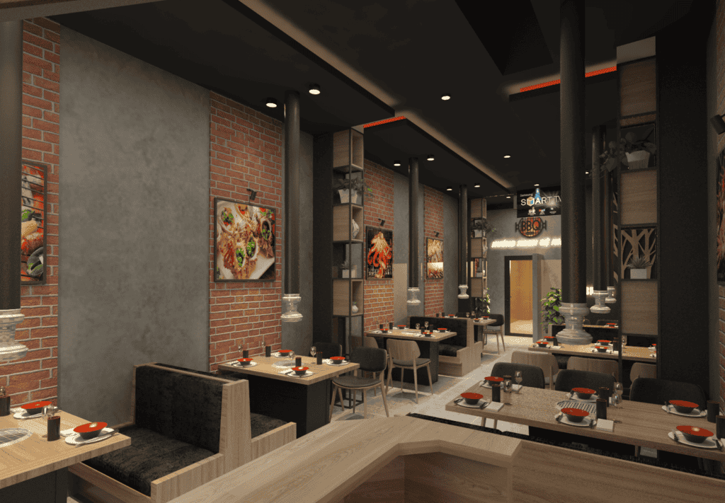 Thiết kế nội thất nhà hàng