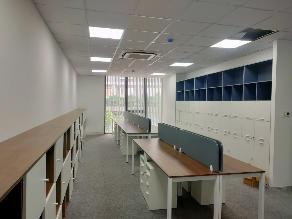 Thi công nội thất trọn gói cho văn phòng cho thuê tại Thành Phố Thủ Đức