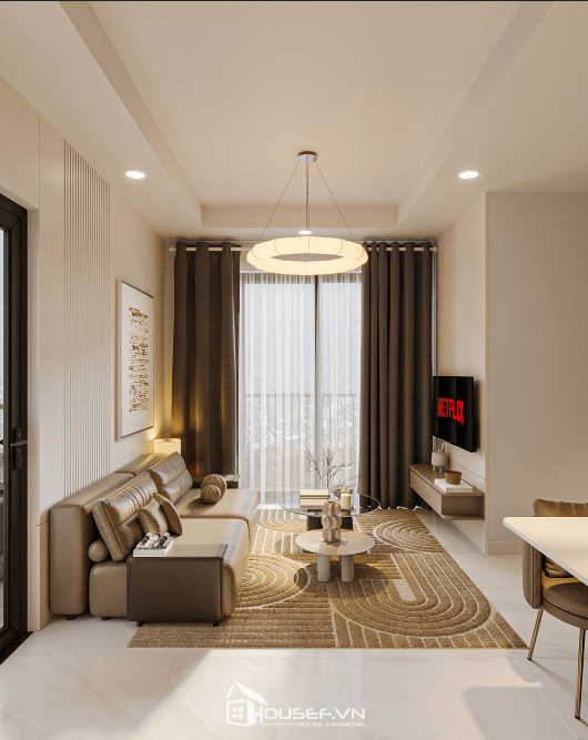 Báo giá nội thất căn hộ 2 phòng ngủ