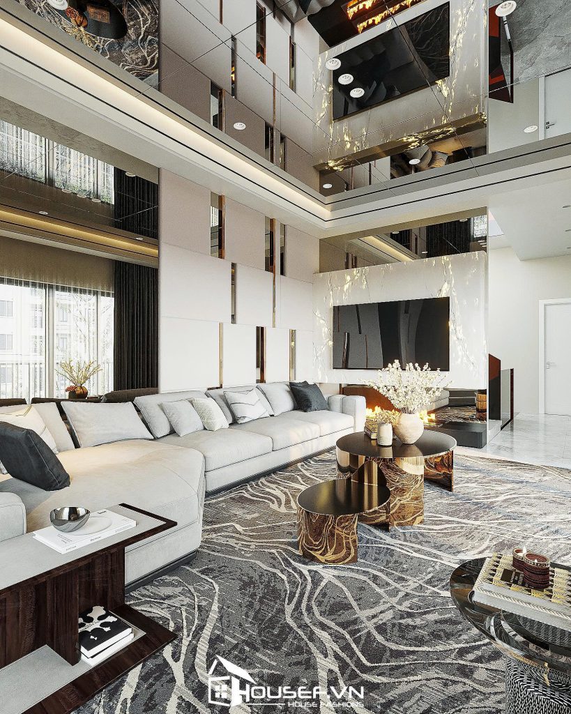 Thiết Kế Thi Công Nội Thất Nhà Phố Townhouse Eco Retreat 254 m2 Luxury