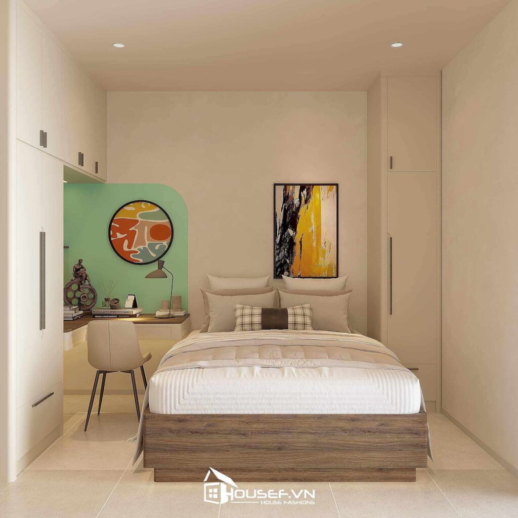 Thiết Kế Thi Công Nội Thất Căn Hộ 2 Phòng Ngủ Dhomme 14 14 copy