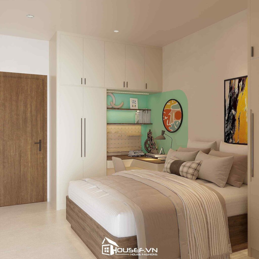 Thiết Kế Thi Công Nội Thất Căn Hộ 2 Phòng Ngủ Dhomme 15 15 copy