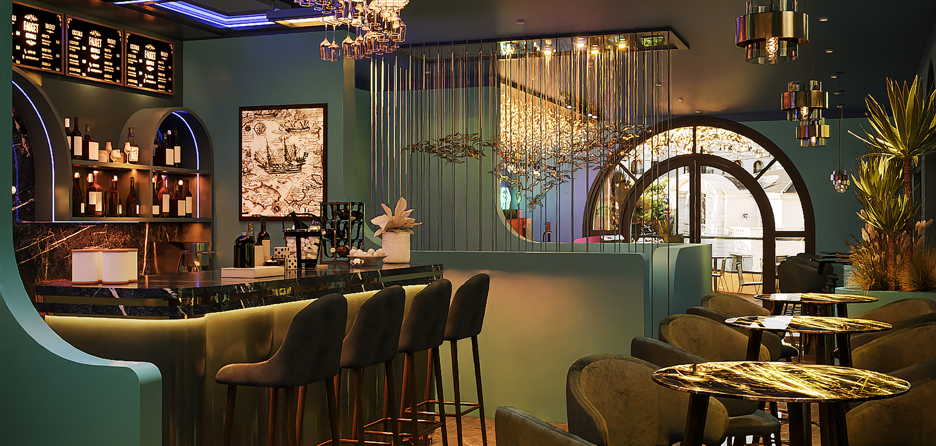 cong trinh thiet ke noi that coffee catanh