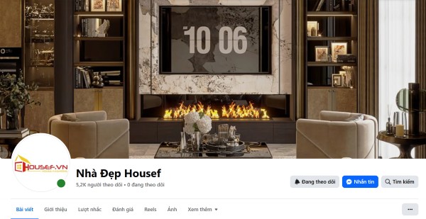 fanpage nha dep housef