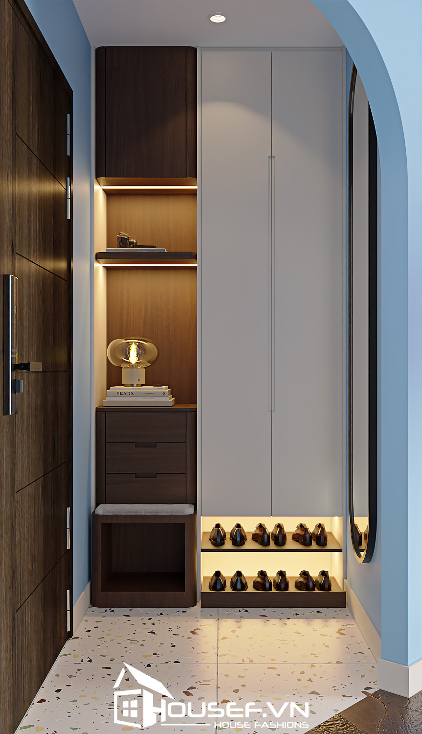 Thiết Kế Thi Công Nội Thất Căn Hộ The Infiniti 2 Phòng Ngủ 84 010