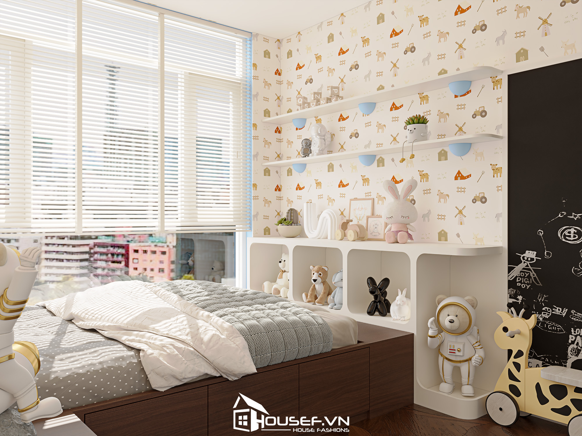 Thiết Kế Thi Công Nội Thất Căn Hộ The Infiniti 2 Phòng Ngủ 78 016