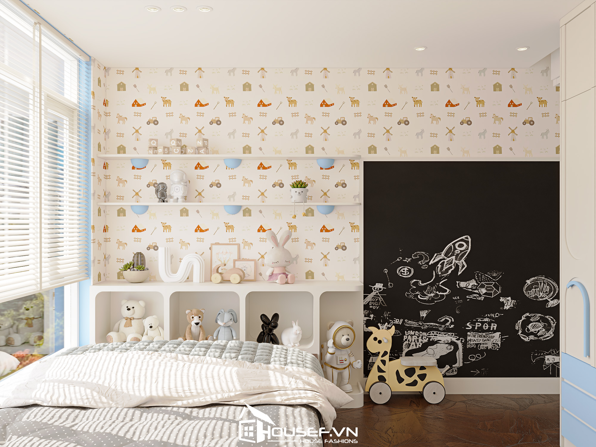 Thiết Kế Thi Công Nội Thất Căn Hộ The Infiniti 2 Phòng Ngủ 80 017