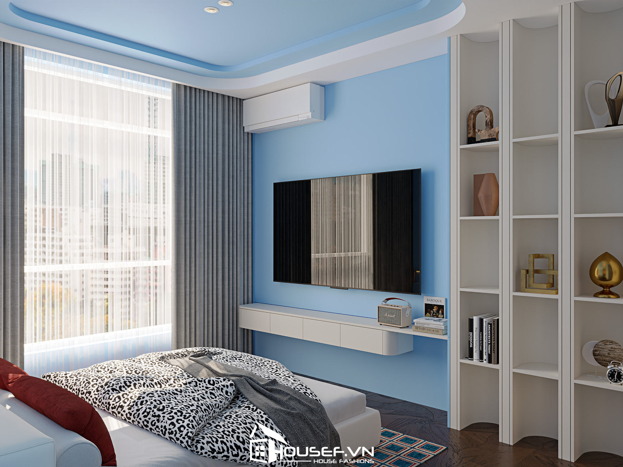 Thiết Kế Thi Công Nội Thất Căn Hộ The Infiniti 2 Phòng Ngủ 74 023