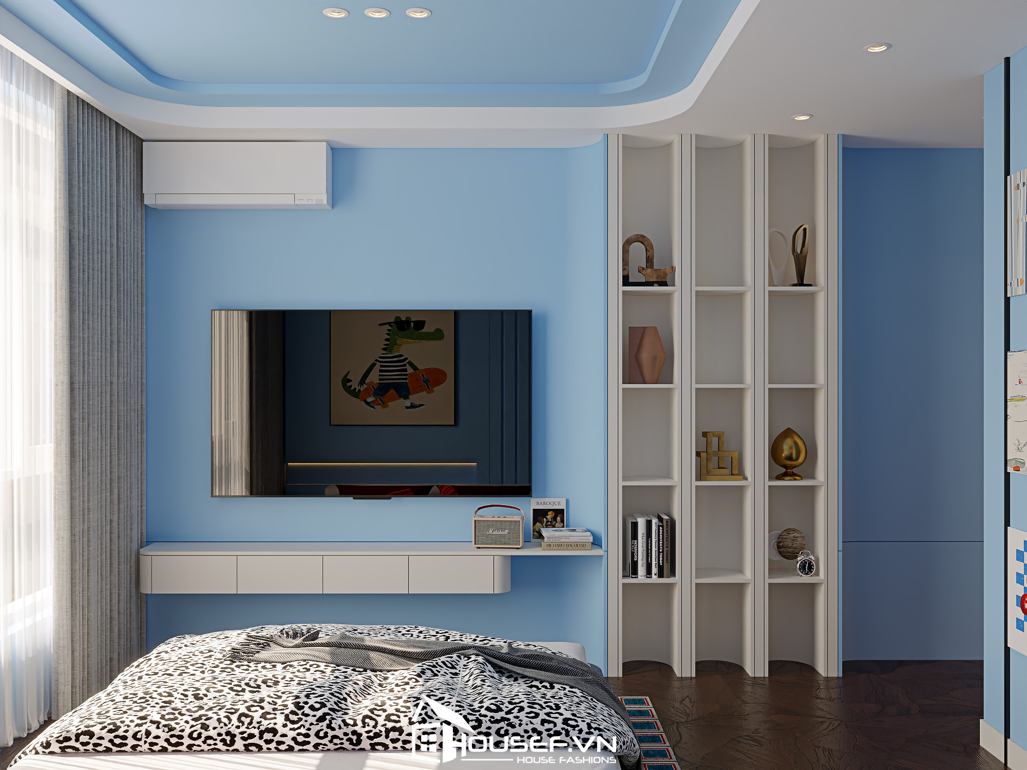 Thiết Kế Thi Công Nội Thất Căn Hộ The Infiniti 2 Phòng Ngủ 73 027