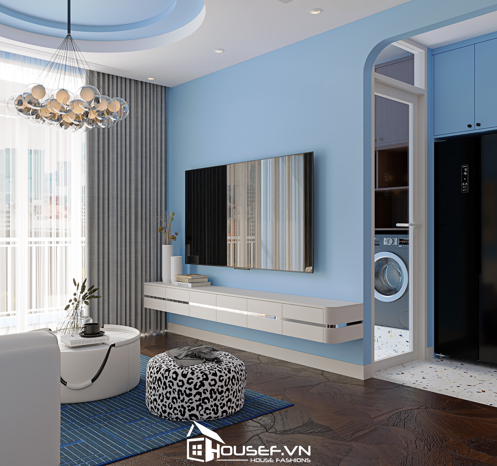 Thiết Kế Thi Công Nội Thất Căn Hộ The Infiniti 2 Phòng Ngủ 61 03