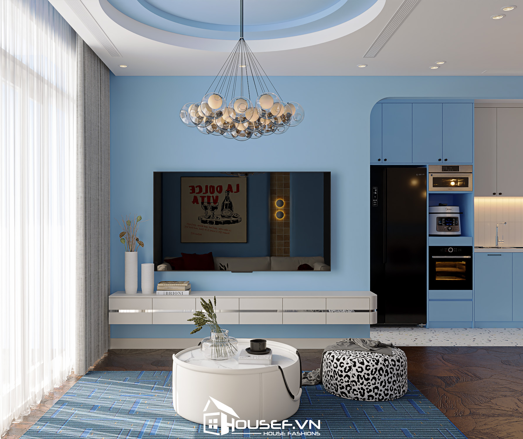 Thiết Kế Thi Công Nội Thất Căn Hộ The Infiniti 2 Phòng Ngủ 59 04