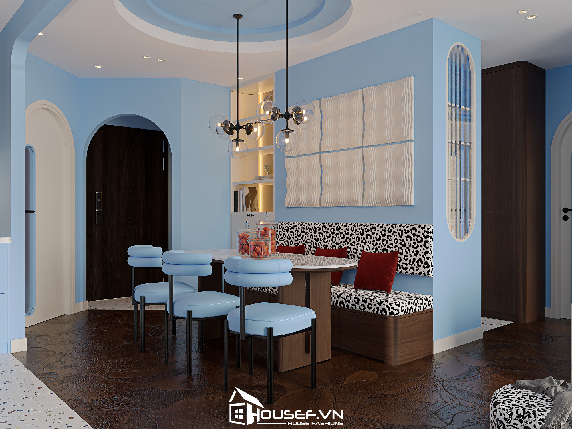 Thiết Kế Thi Công Nội Thất Căn Hộ The Infiniti 2 Phòng Ngủ 65 06