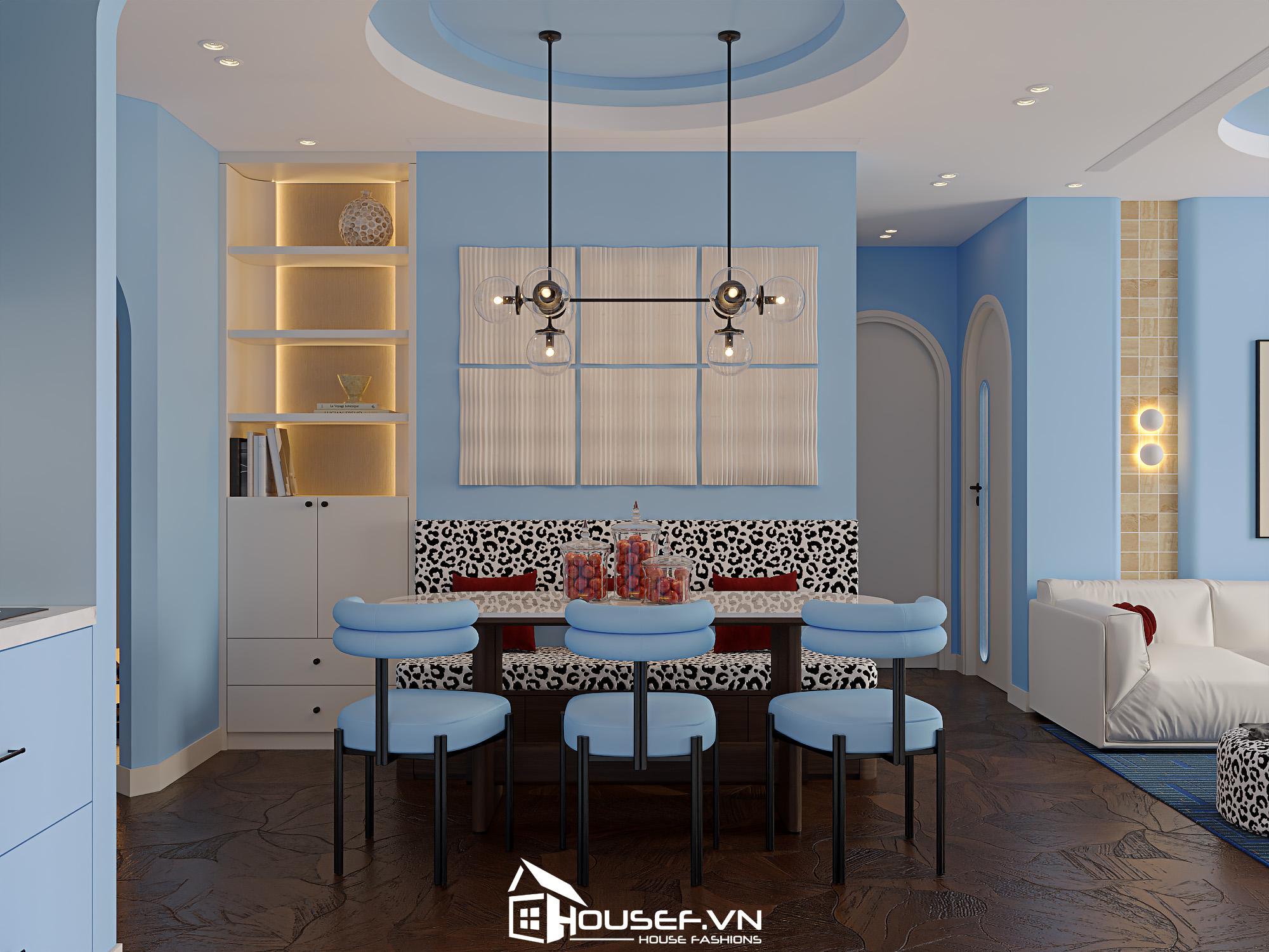 Thiết Kế Thi Công Nội Thất Căn Hộ The Infiniti 2 Phòng Ngủ 66 07