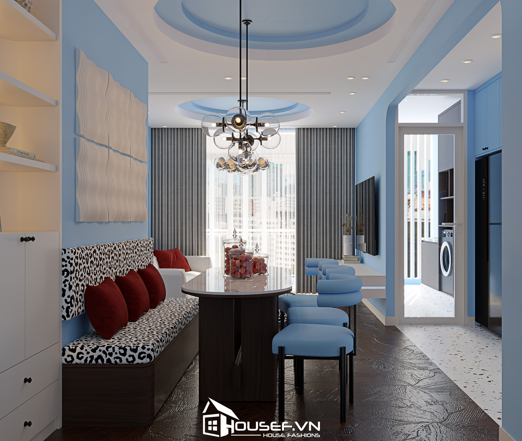 Thiết Kế Thi Công Nội Thất Căn Hộ The Infiniti 2 Phòng Ngủ 58 08