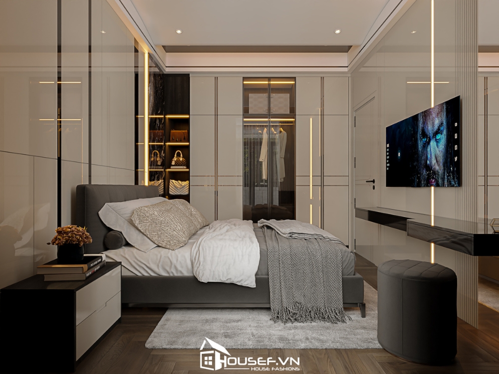 Thiết Kế Thi Công Nội Thất Nhà Phố 1 Tầng Hậu Giang 105 housef haugiang 26