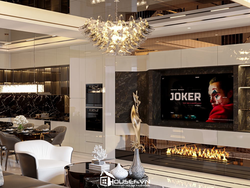 Thiết Kế Thi Công Nội Thất Nhà Phố 1 Tầng Hậu Giang 90 housef haugiang 3