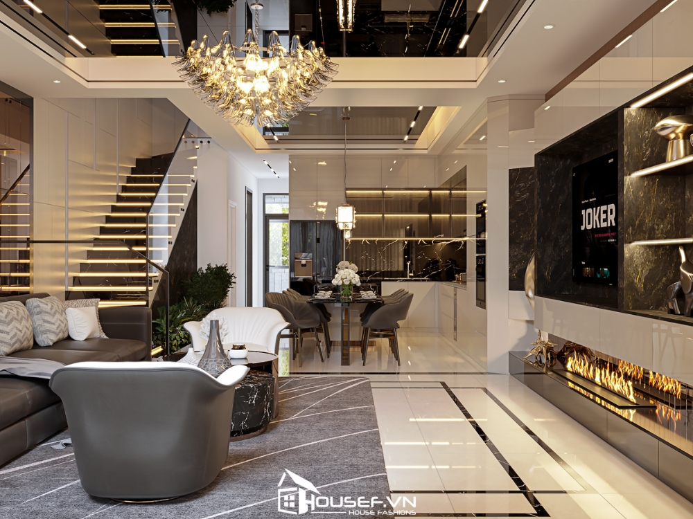 Thiết Kế Thi Công Nội Thất Nhà Phố 1 Tầng Hậu Giang 94 housef haugiang 4