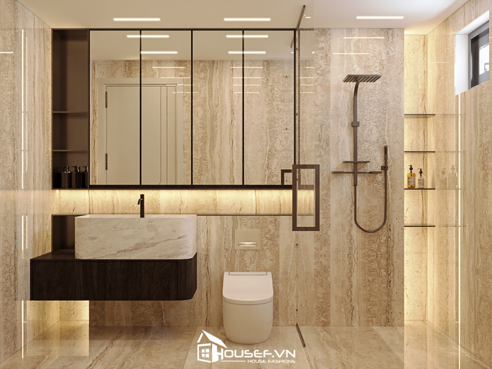 Thiết Kế Thi Công Nội Thất Nhà Phố 1 Tầng Hậu Giang 127 housef haugiang 40