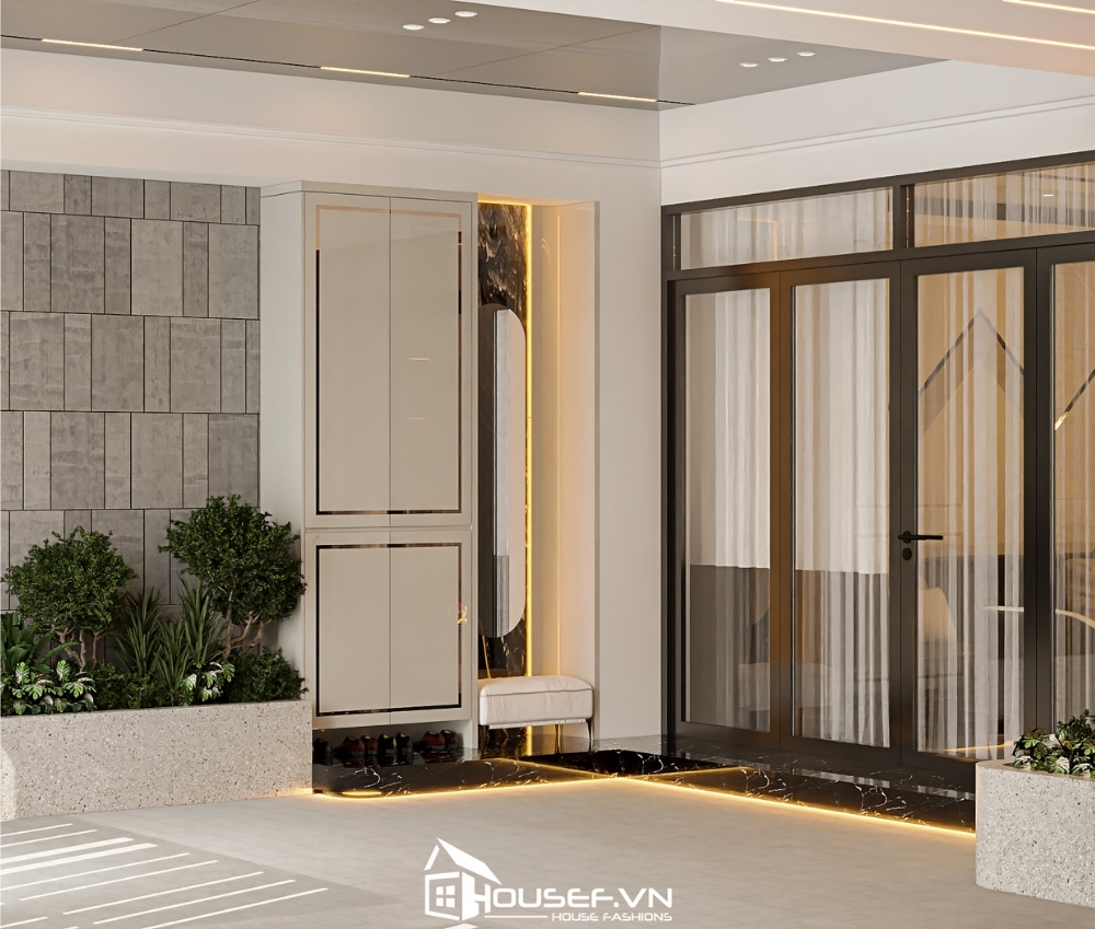 Thiết Kế Thi Công Nội Thất Nhà Phố 1 Tầng Hậu Giang 89 housef haugiang