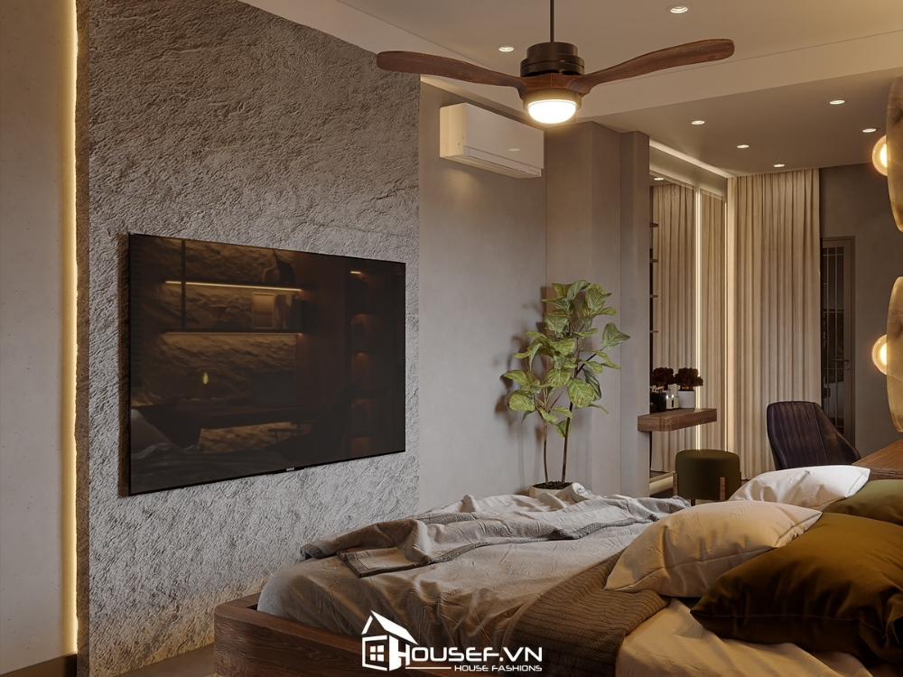 Thiết Kế Thi Công Nội Thất Căn Hộ Rustic 1 Phòng Ngủ 10 housef mrthuan1 9