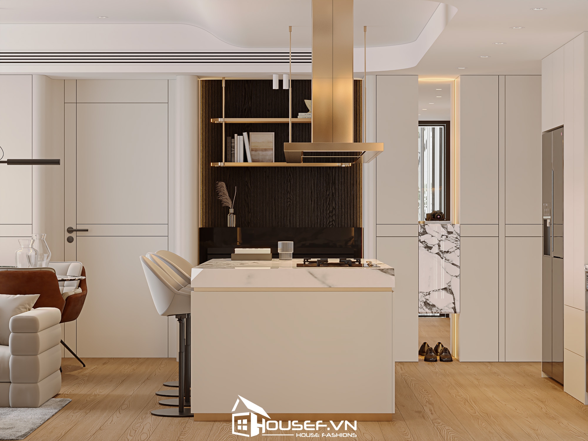 Thiết Kế Thi Công Nội Thất Căn Hộ The Infiniti 3 Phòng Ngủ 10 infinity HF 12
