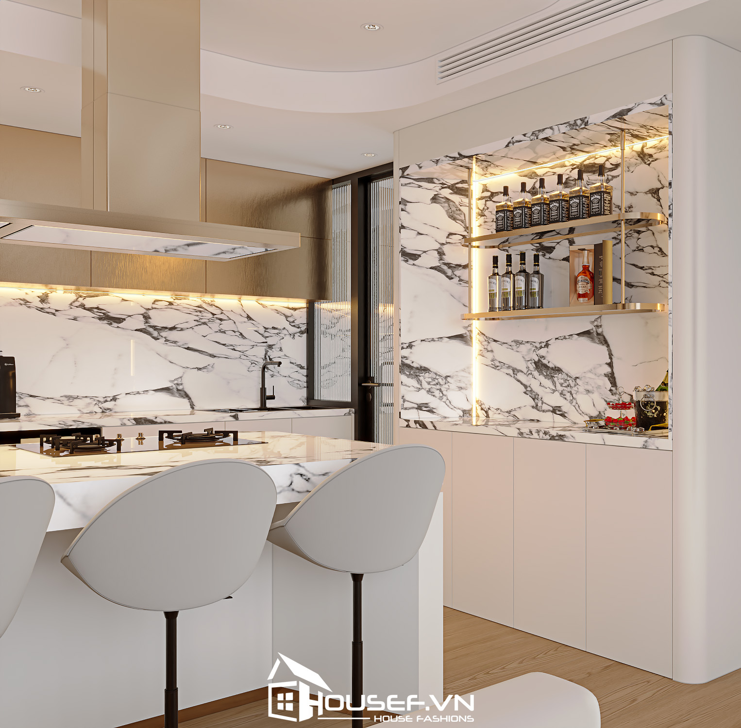 Thiết Kế Thi Công Nội Thất Căn Hộ The Infiniti 3 Phòng Ngủ 12 infinity HF 14