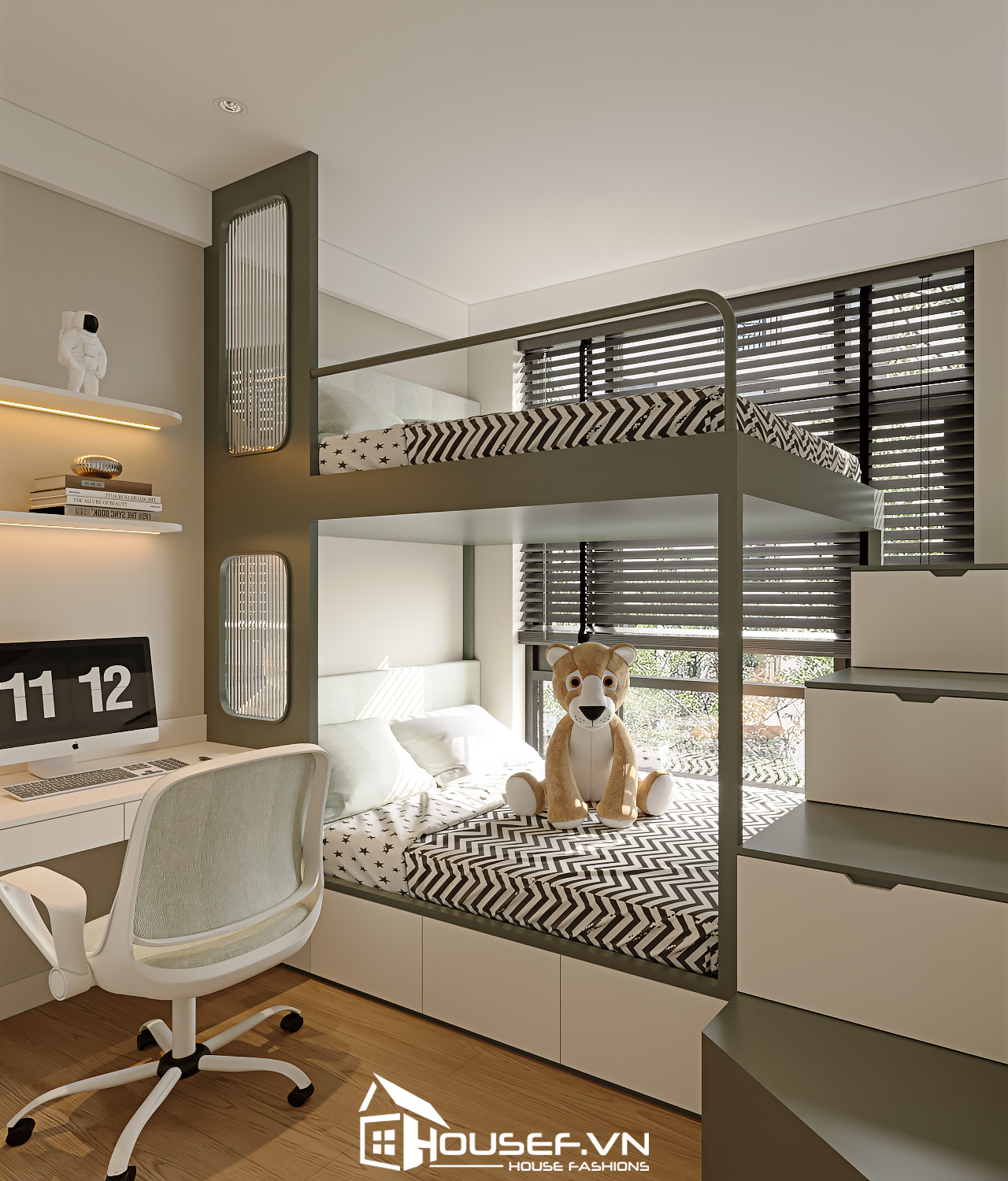 Thiết Kế Thi Công Nội Thất Căn Hộ The Infiniti 3 Phòng Ngủ 22 infinity HF 24