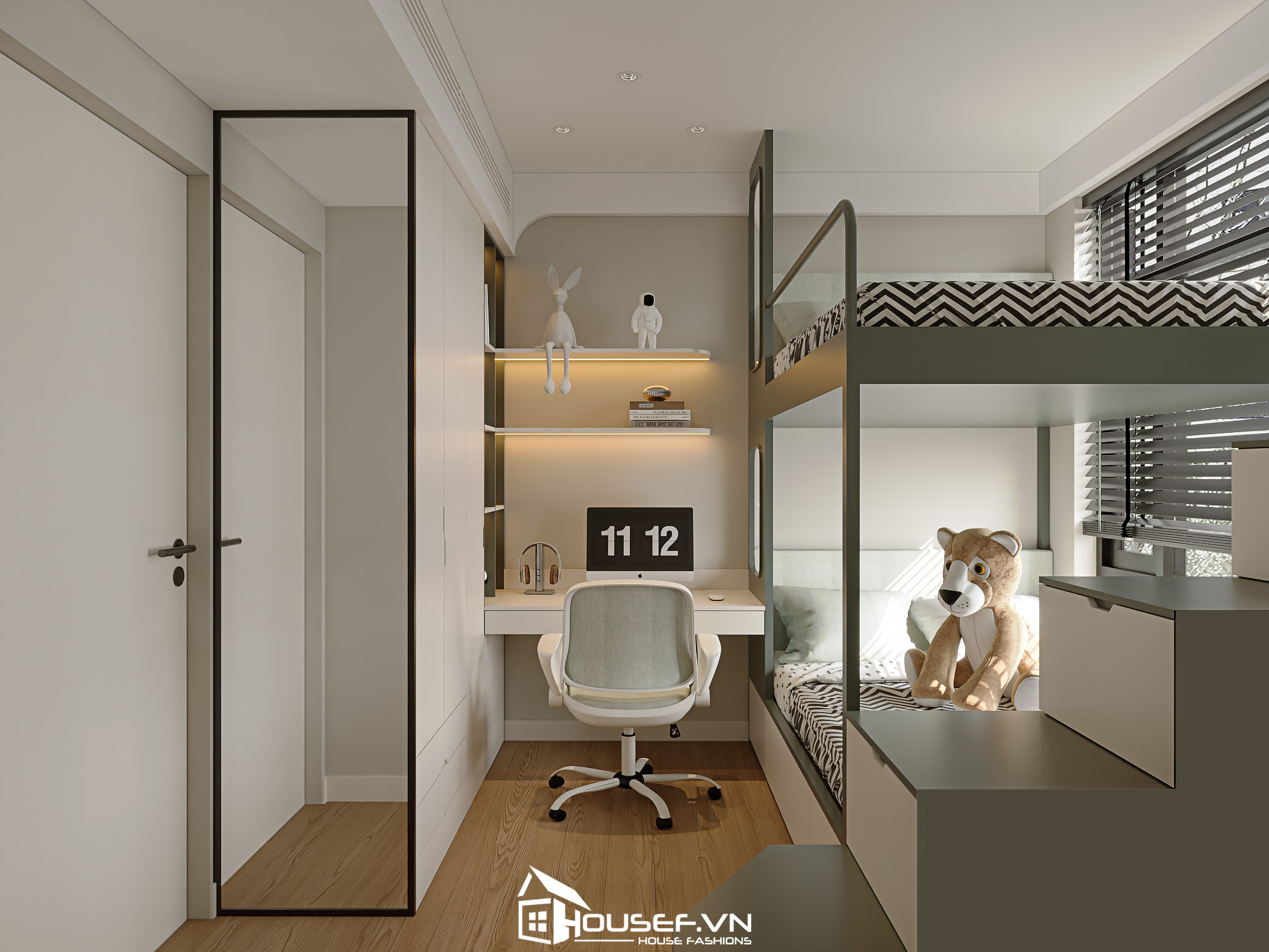 Thiết Kế Thi Công Nội Thất Căn Hộ The Infiniti 3 Phòng Ngủ 20 infinity HF 25