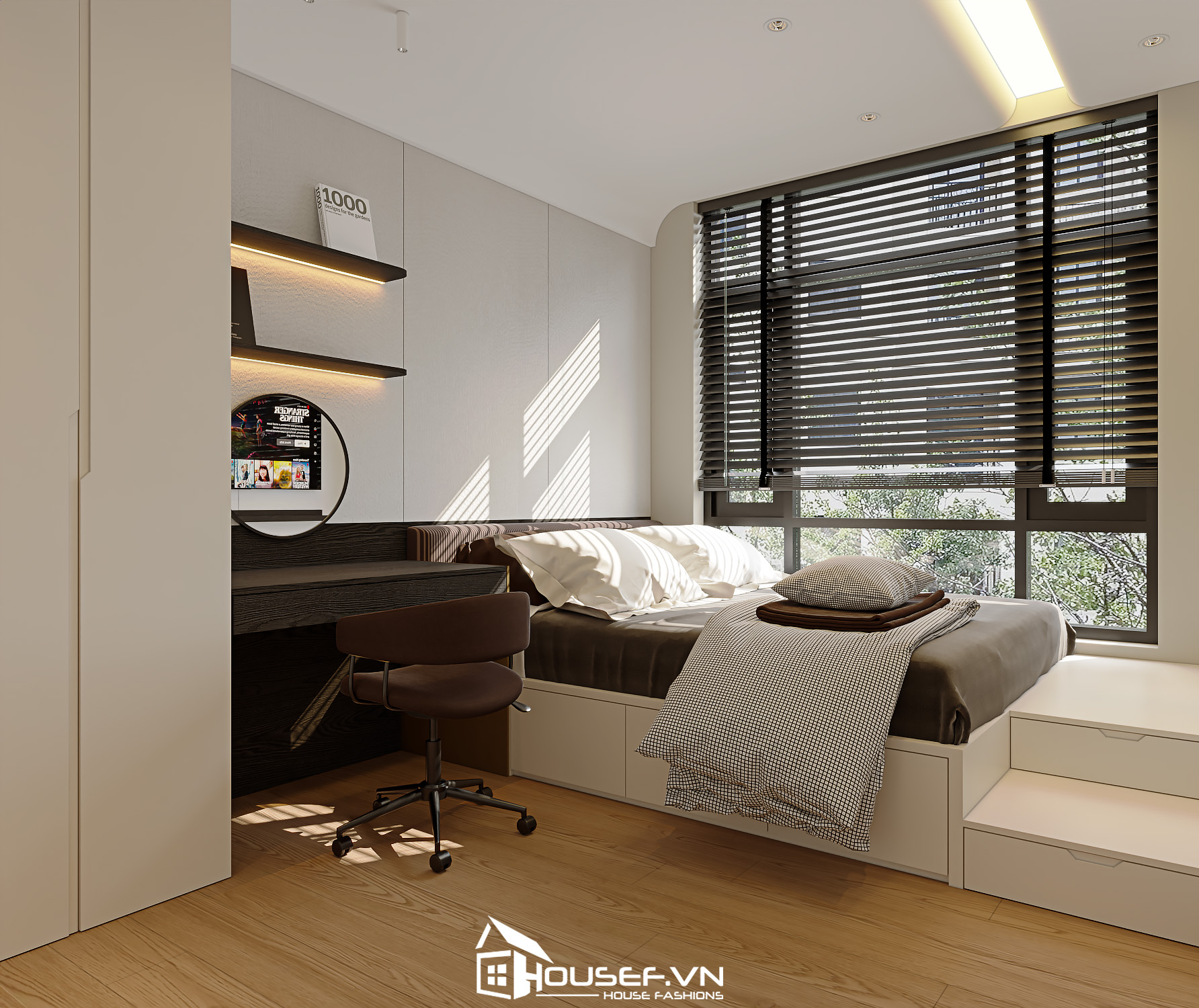 Thiết Kế Thi Công Nội Thất Căn Hộ The Infiniti 3 Phòng Ngủ 25 infinity HF 30