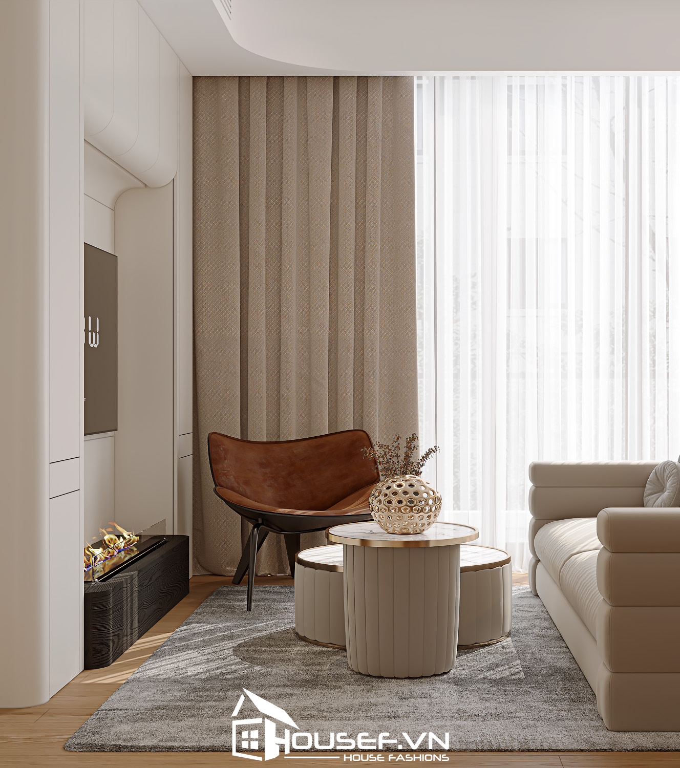 Thiết Kế Thi Công Nội Thất Căn Hộ The Infiniti 3 Phòng Ngủ 4 infinity HF 6