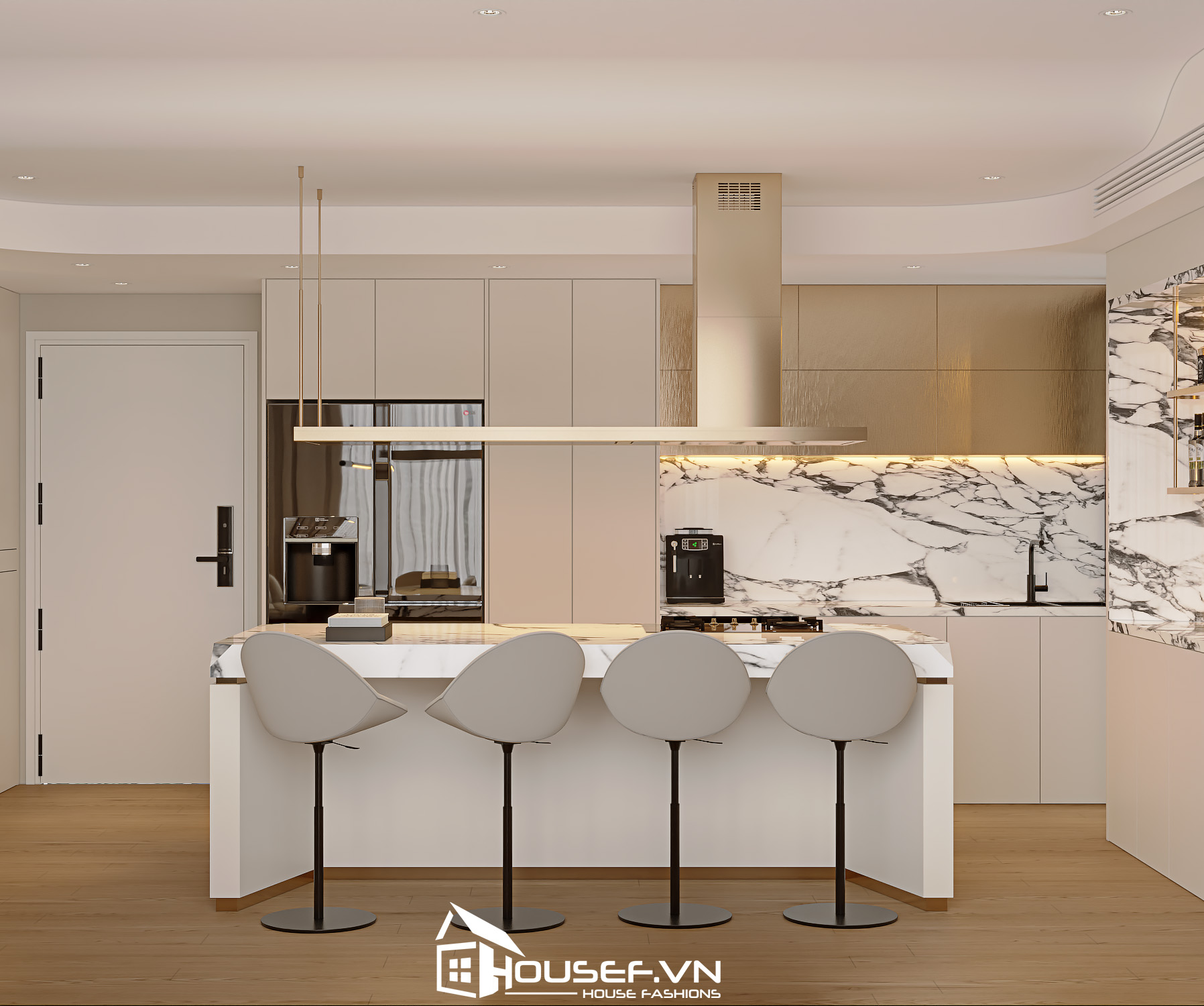 Thiết Kế Thi Công Nội Thất Căn Hộ The Infiniti 3 Phòng Ngủ 7 infinity HF 9