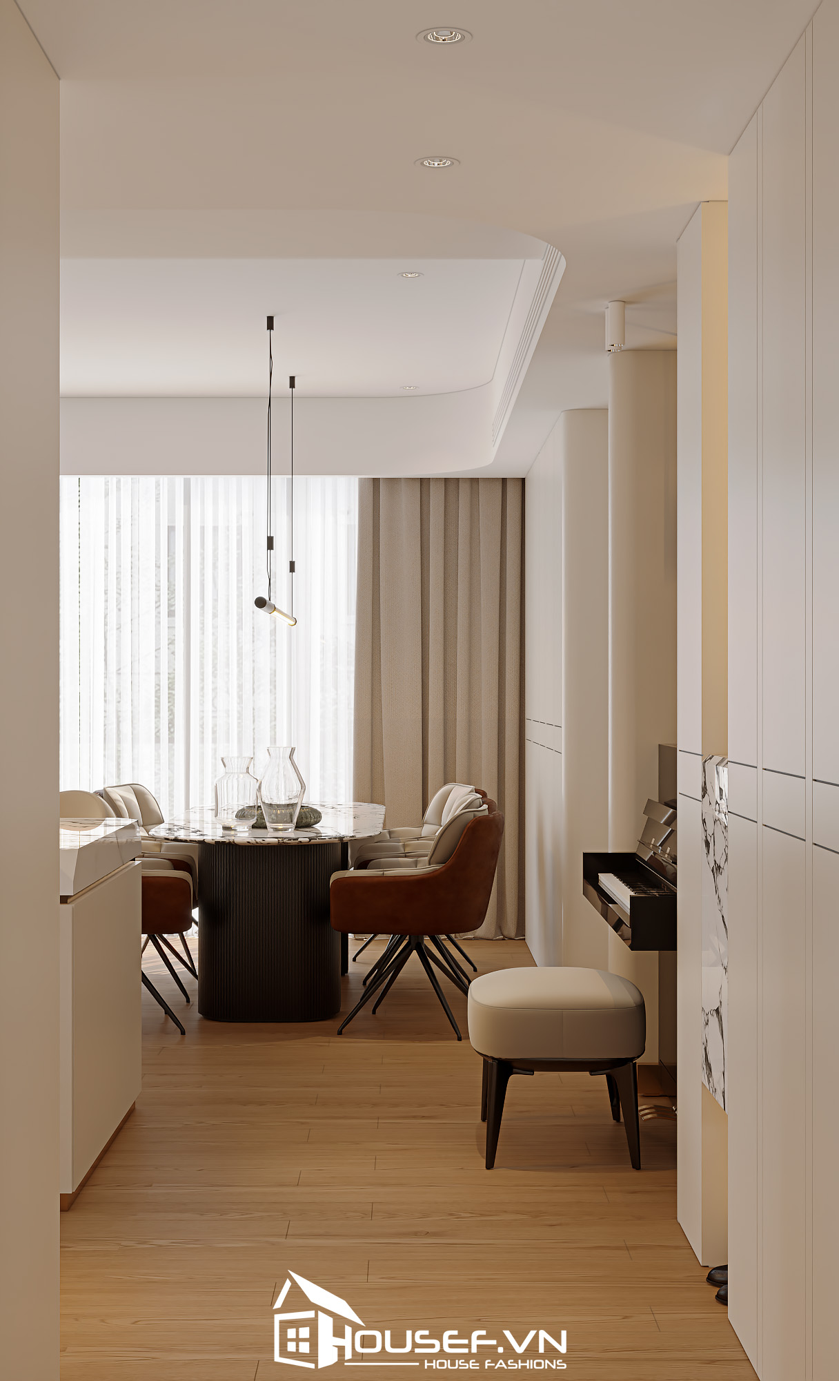 Thiết Kế Thi Công Nội Thất Căn Hộ The Infiniti 3 Phòng Ngủ 14 infinity HF