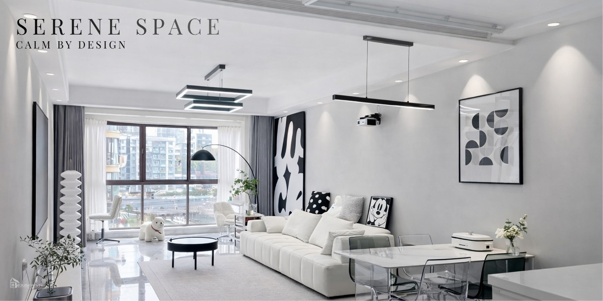 Thiết kế và thi công nội thất tại Serene Space