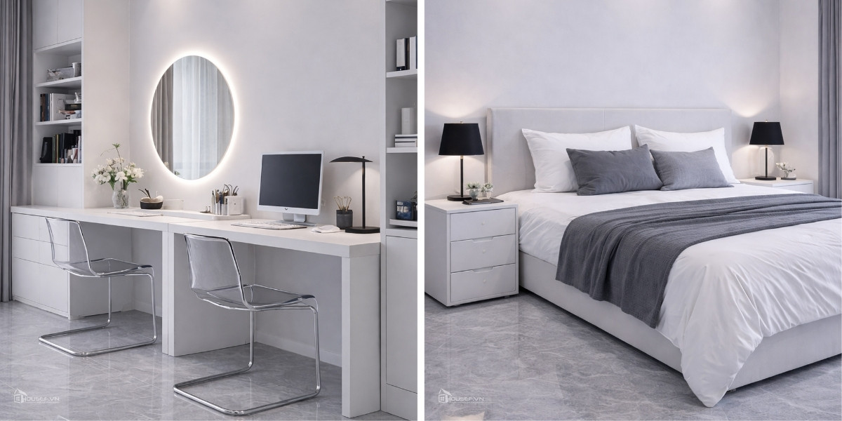 Thiết kế và thi công nội thất tại Serene Space