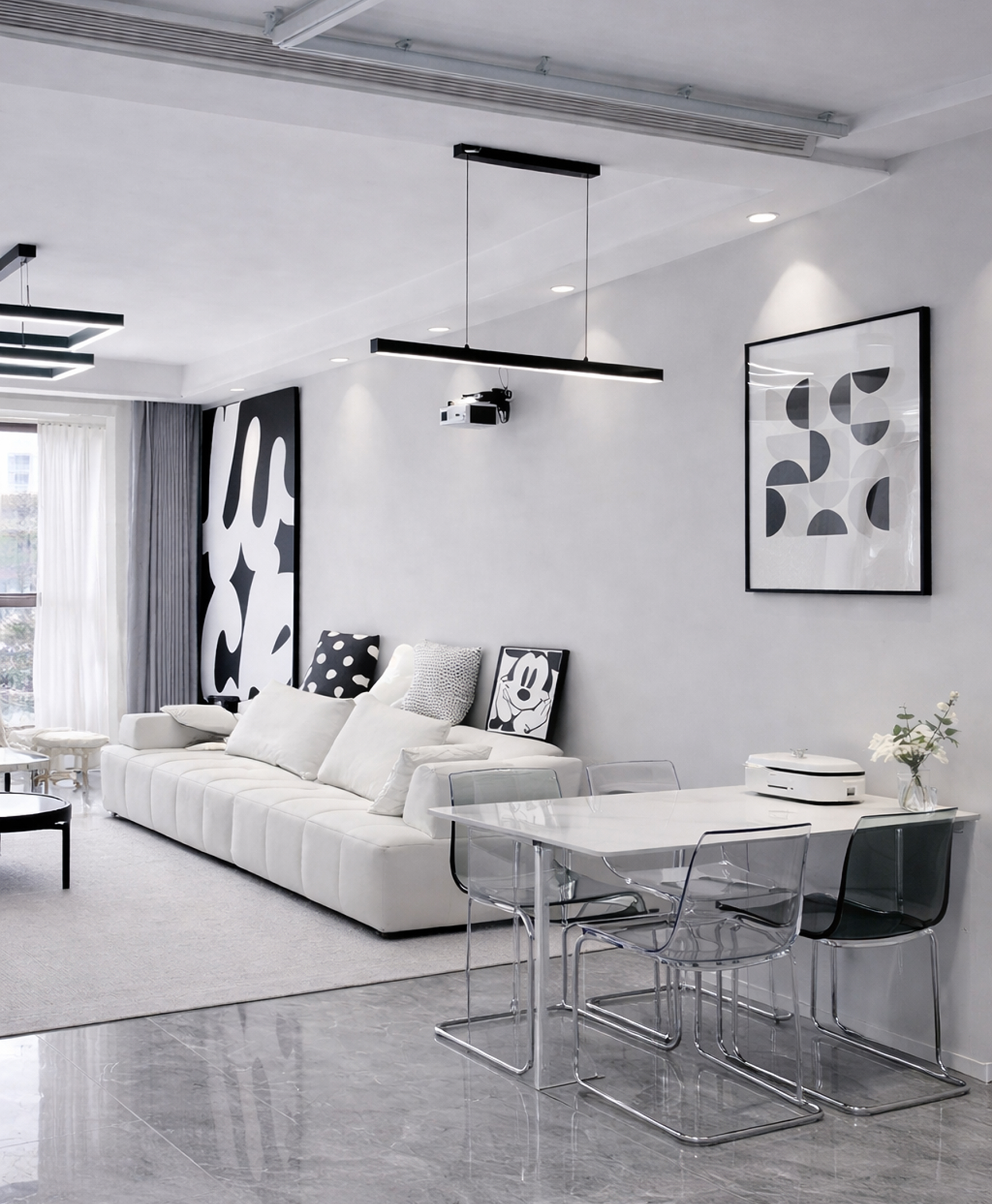 Thiết kế và thi công nội thất tại Serene Space