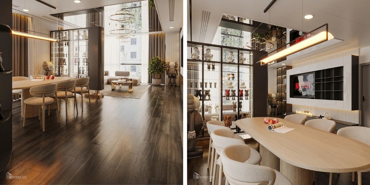 Thiết kế và thi công nội thất tại Velour Noir Serene Space