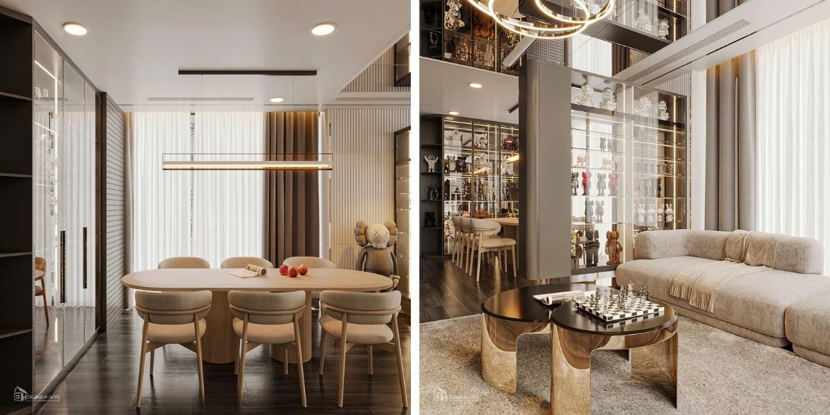 Thiết kế và thi công nội thất tại Velour Noir Serene Space